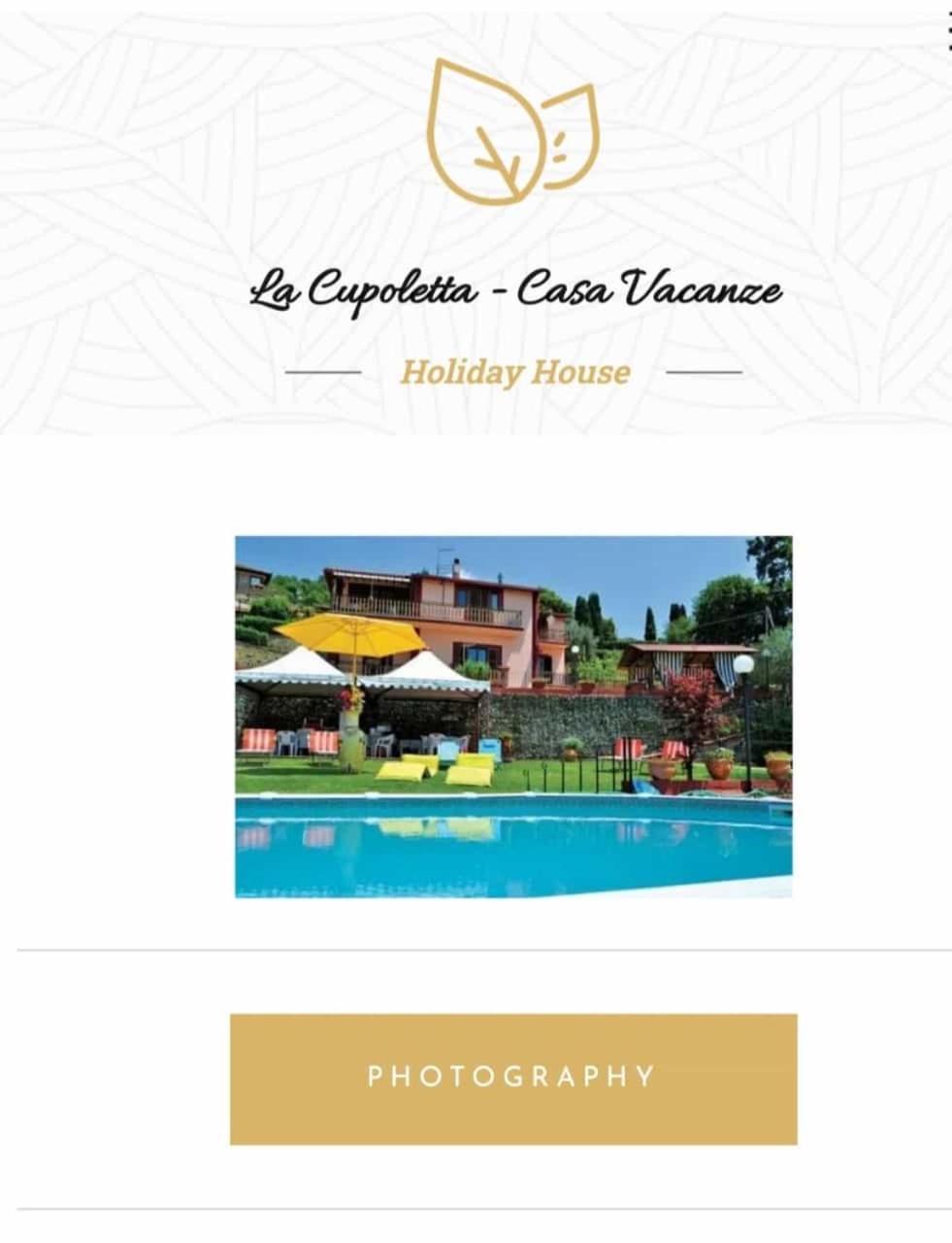 La Cupoletta -Holiday House - Gilda Trevignano Romano Exteriér fotografie